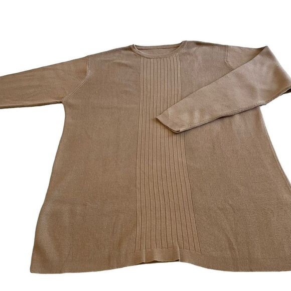 Vintage 70s Brown Men’s Crewneck Sweater - Picture 2 of 8